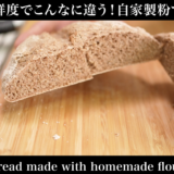 小麦の鮮度はパンにどんな影響かあるのか比較してみた。